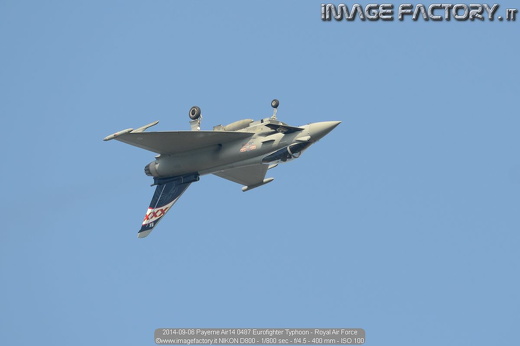 2014-09-06 Payerne Air14 0487 Eurofighter Typhoon - Royal Air Force